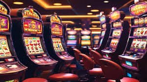 Online slot game reels displayed on a mobile phone for Filipino players